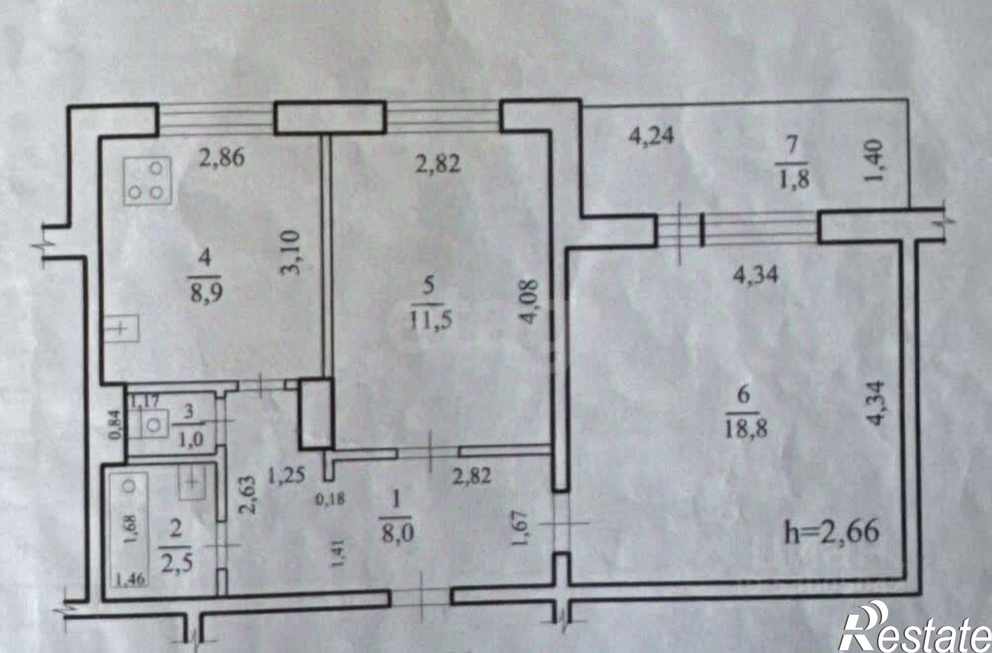 Купить квартиру за 7 490 000 рублей на городской округ Чита, Чита