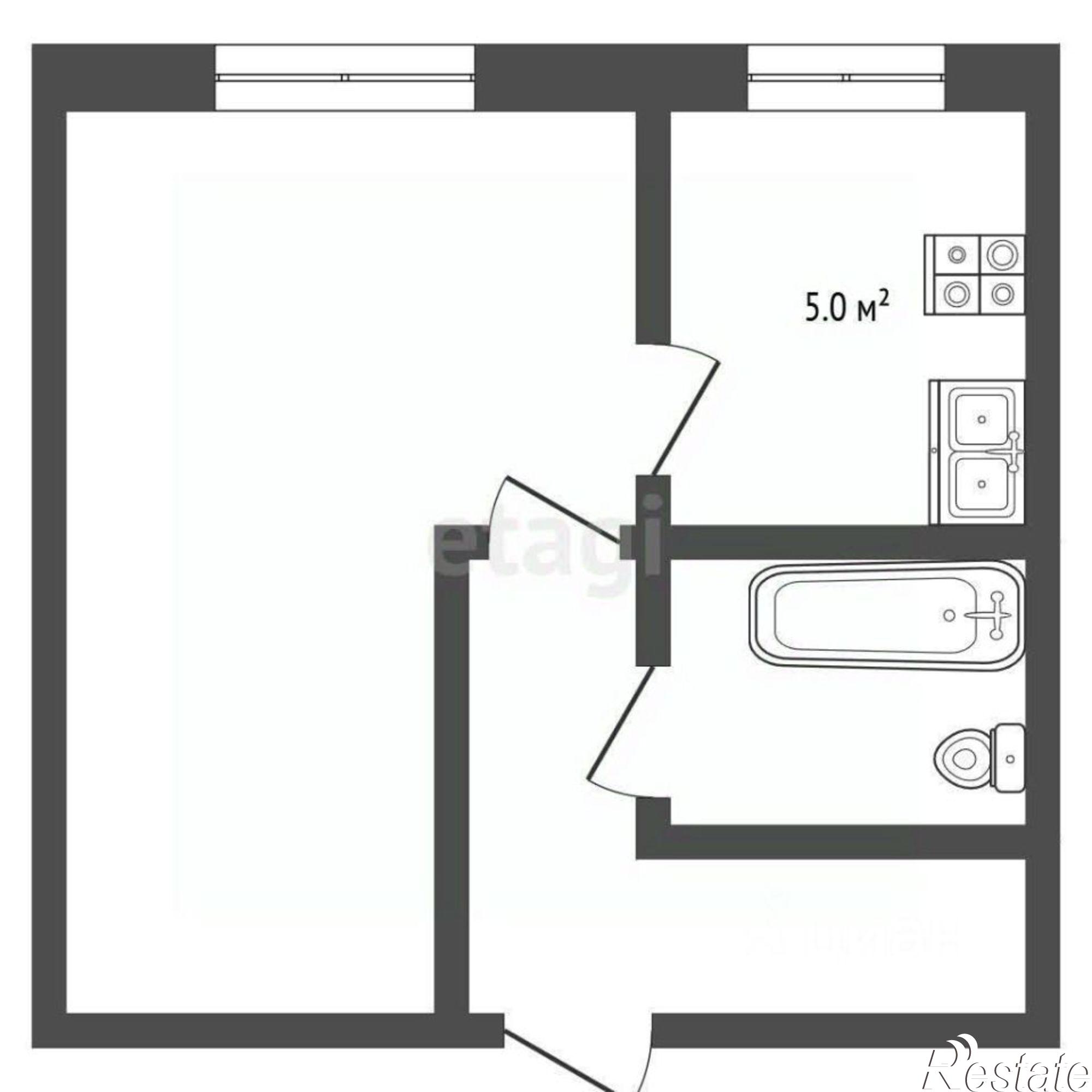 Сдать квартиру за 23 000 рублей на ул Текстильщиков, 37
