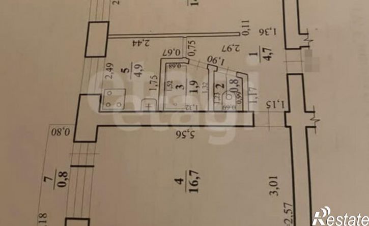 2-комн квартира ул Автозаводская, 3,  д. 3