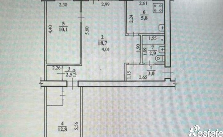 3-комн квартира ул Энтузиастов, 50,  д. 50
