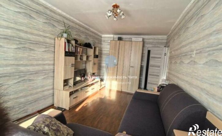 2-комн квартира Чита, 5-й микрорайон, 45