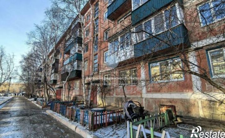 2-комн квартира Чита, 5-й микрорайон, 45