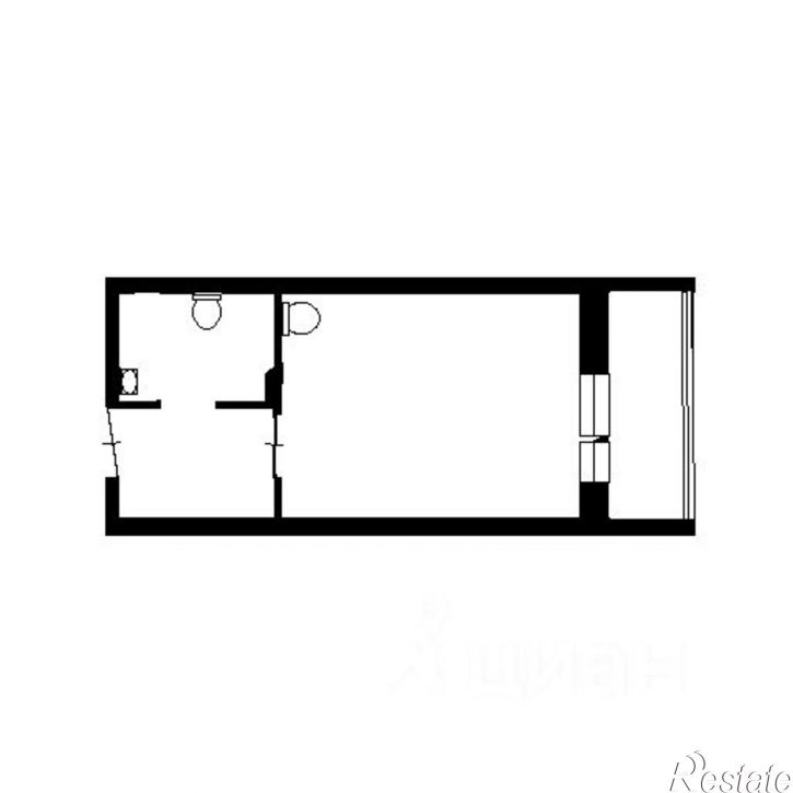 1-комн квартира ул Железобетонная, 4,  д. 4