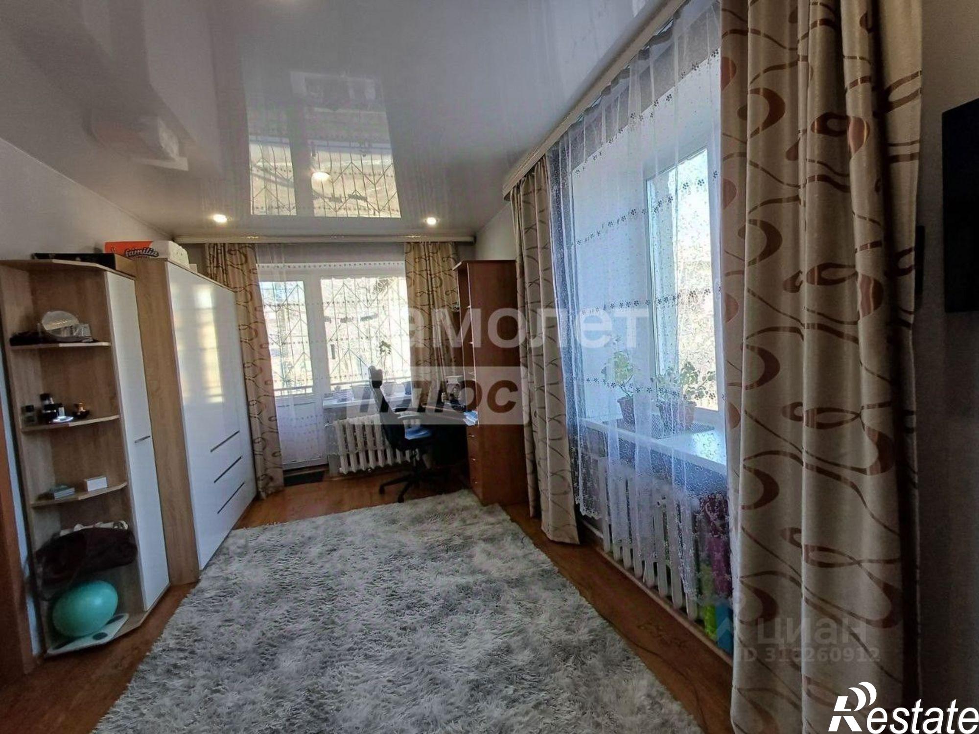 Купить квартиру за 4 200 000 рублей на Чита г., Ингодинский, Кирова ул., д.2