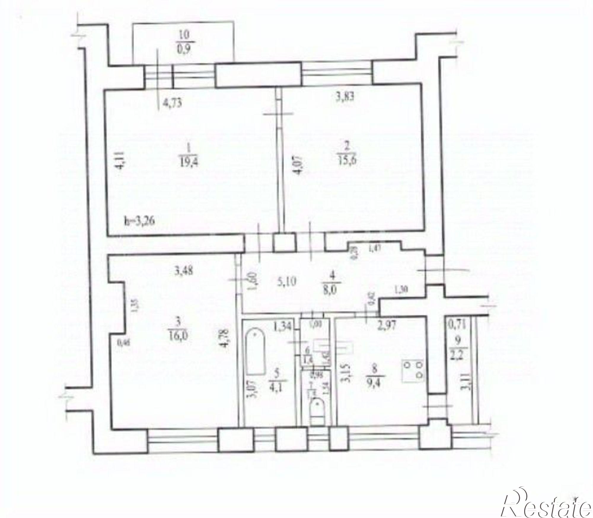 Купить квартиру за 6 200 000 рублей на Чита г., Центральный