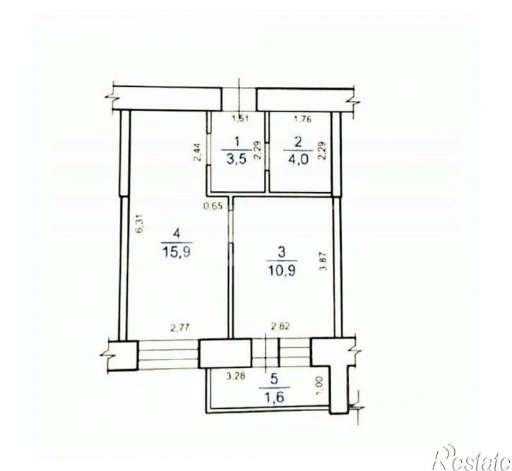 1-комн квартира Чита г., Ингодинский, Кабанская ул.