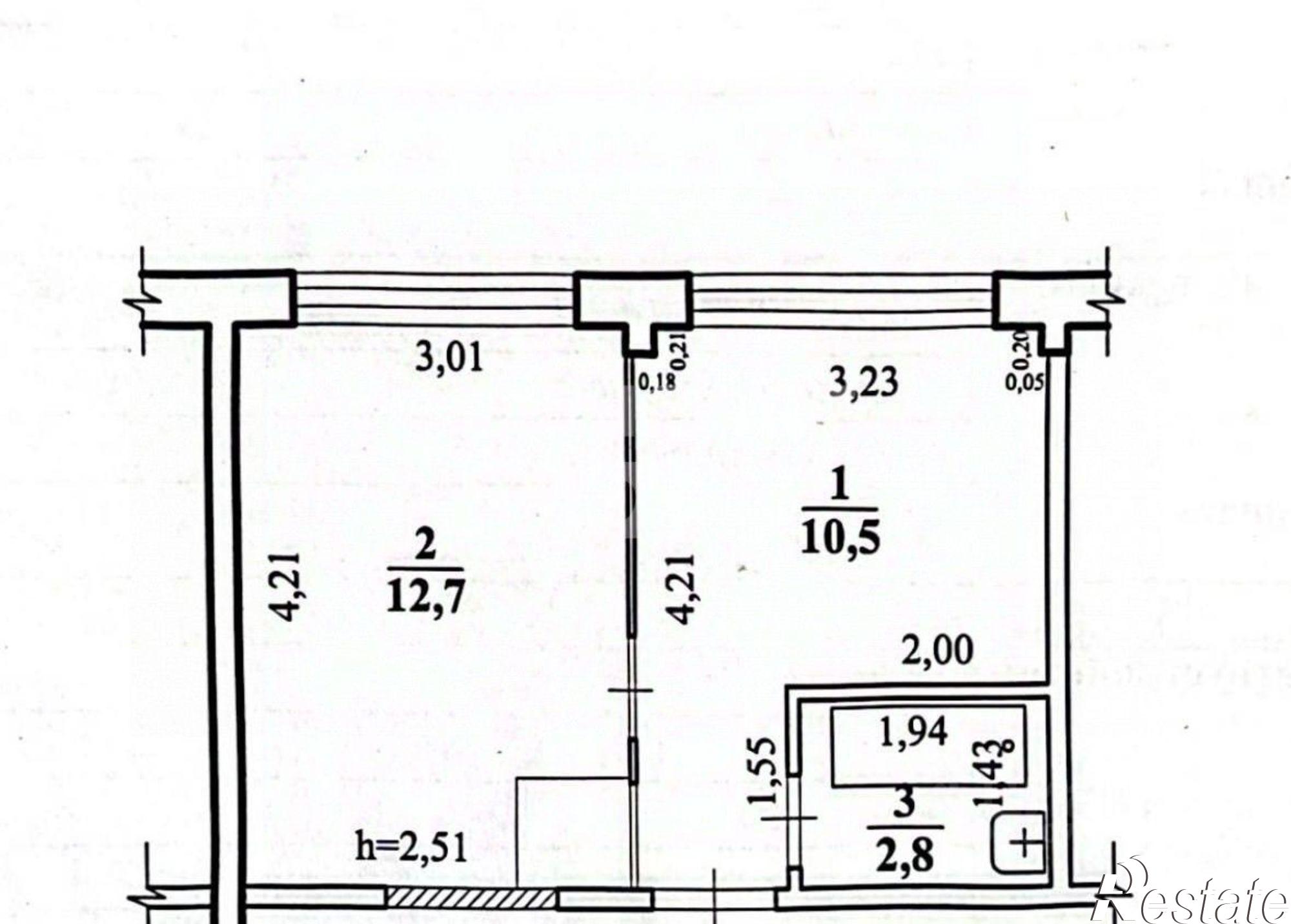 Купить квартиру за 5 700 000 рублей на Чита г., Центральный, Матвеева ул.