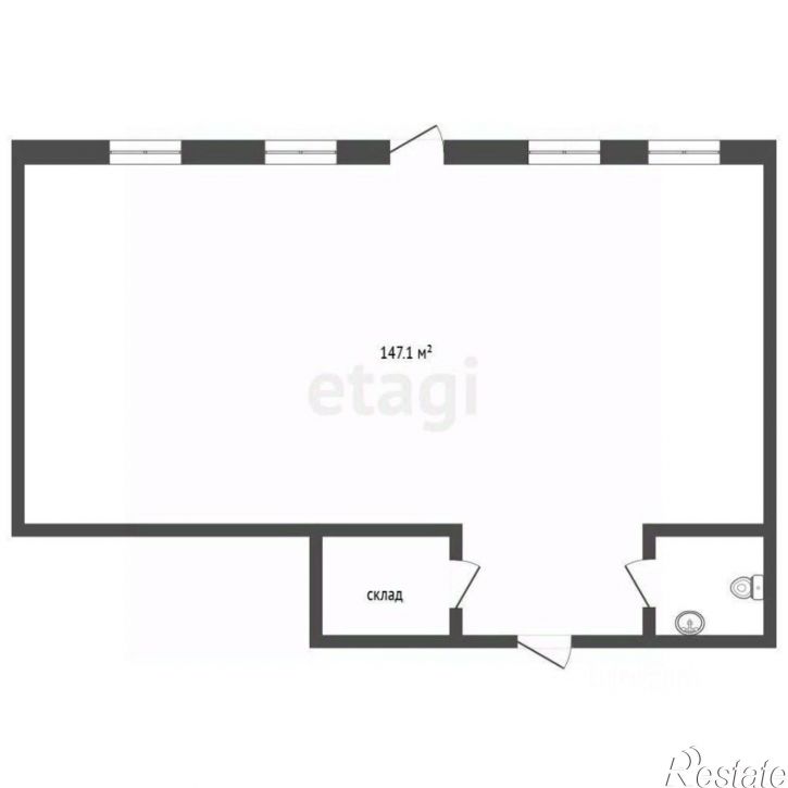 Торговое помещение микрорайон Агрогородок Опытный, 1,  д. 1