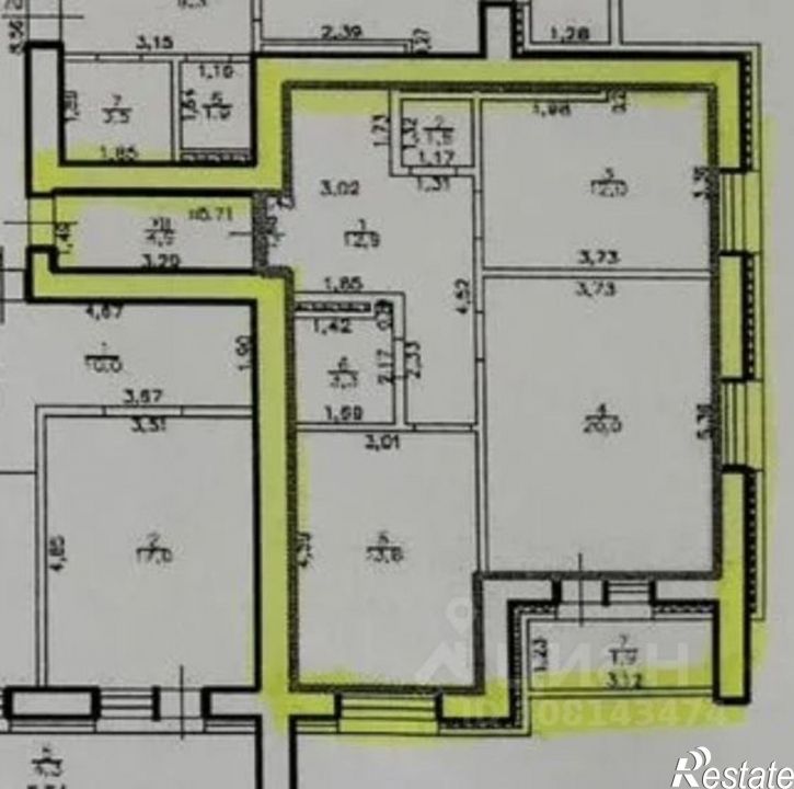 2-комн квартира ул Горбунова, 19,  д. 19