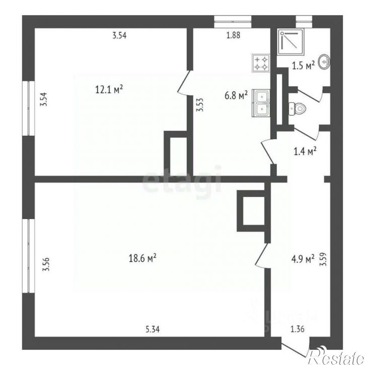 2-комн квартира городской округ Чита, Чита