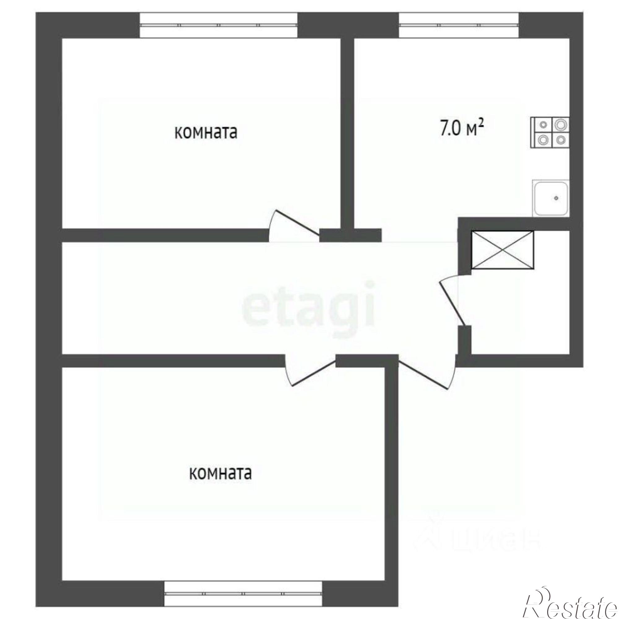 Купить квартиру за 1 500 000 рублей на городской округ Чита, Чита