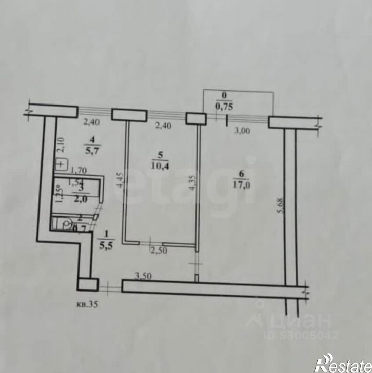 2-комн квартира Красноармейская улица, 84,  д. 84