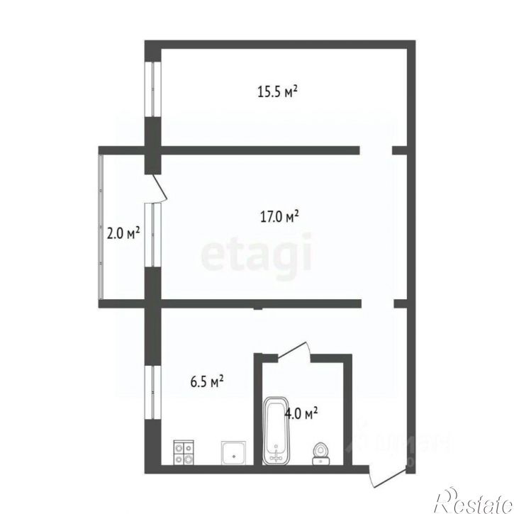 2-комн квартира городской округ Чита, Чита