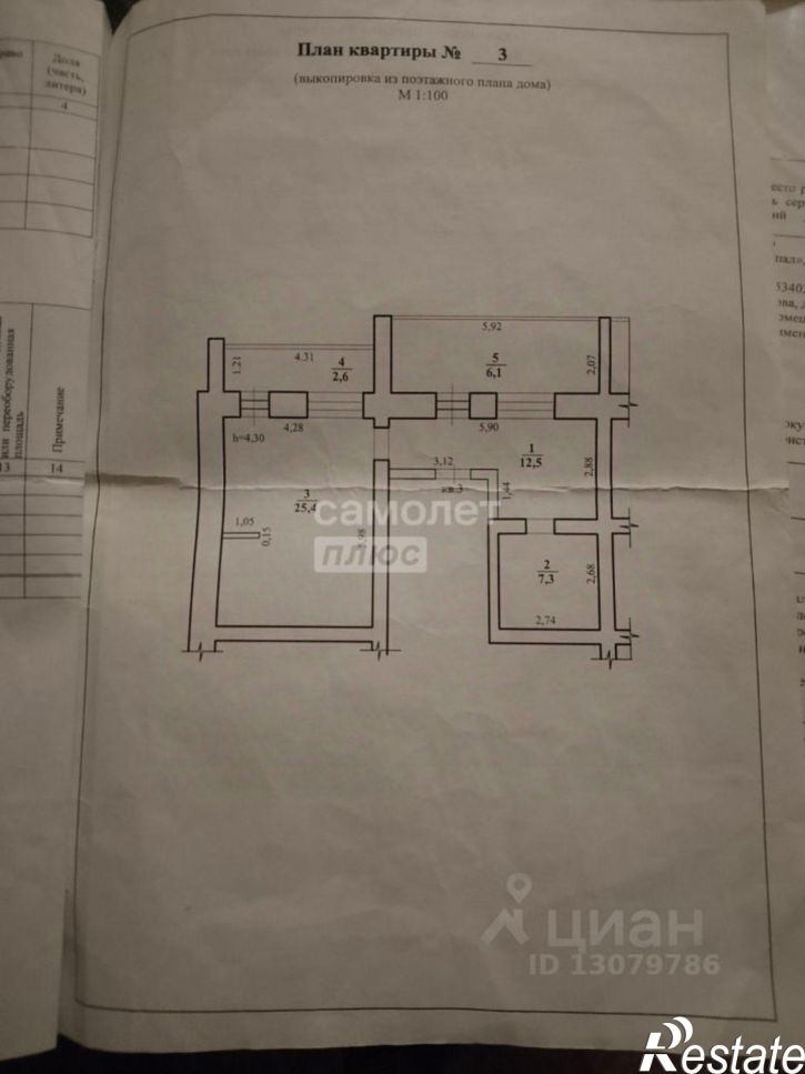 1-комн квартира Чита г., Черновский