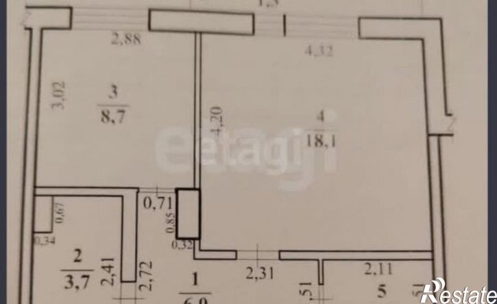 1-комн квартира ул Угданская, 59,  д. 59