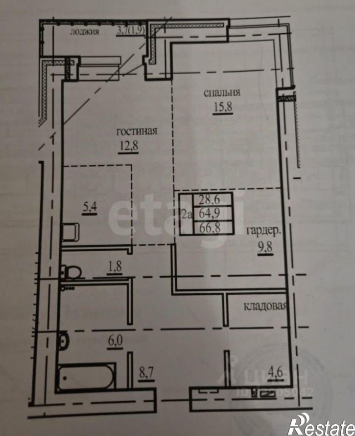 2-комн квартира ул Кастринская, 29,  д. 29