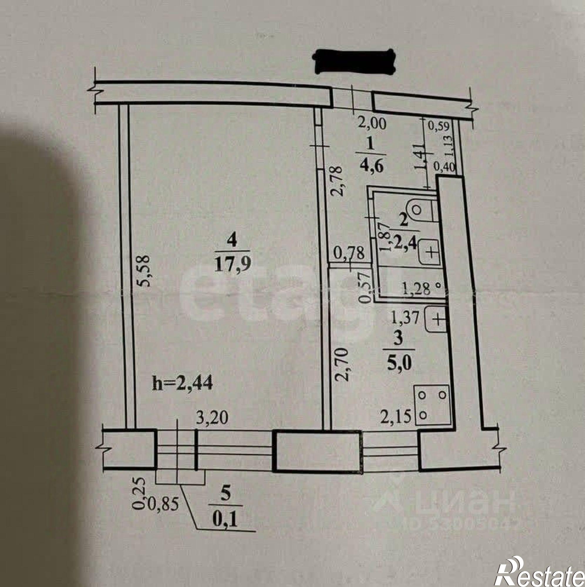 Купить квартиру за 4 300 000 рублей на ул Текстильщиков, 2