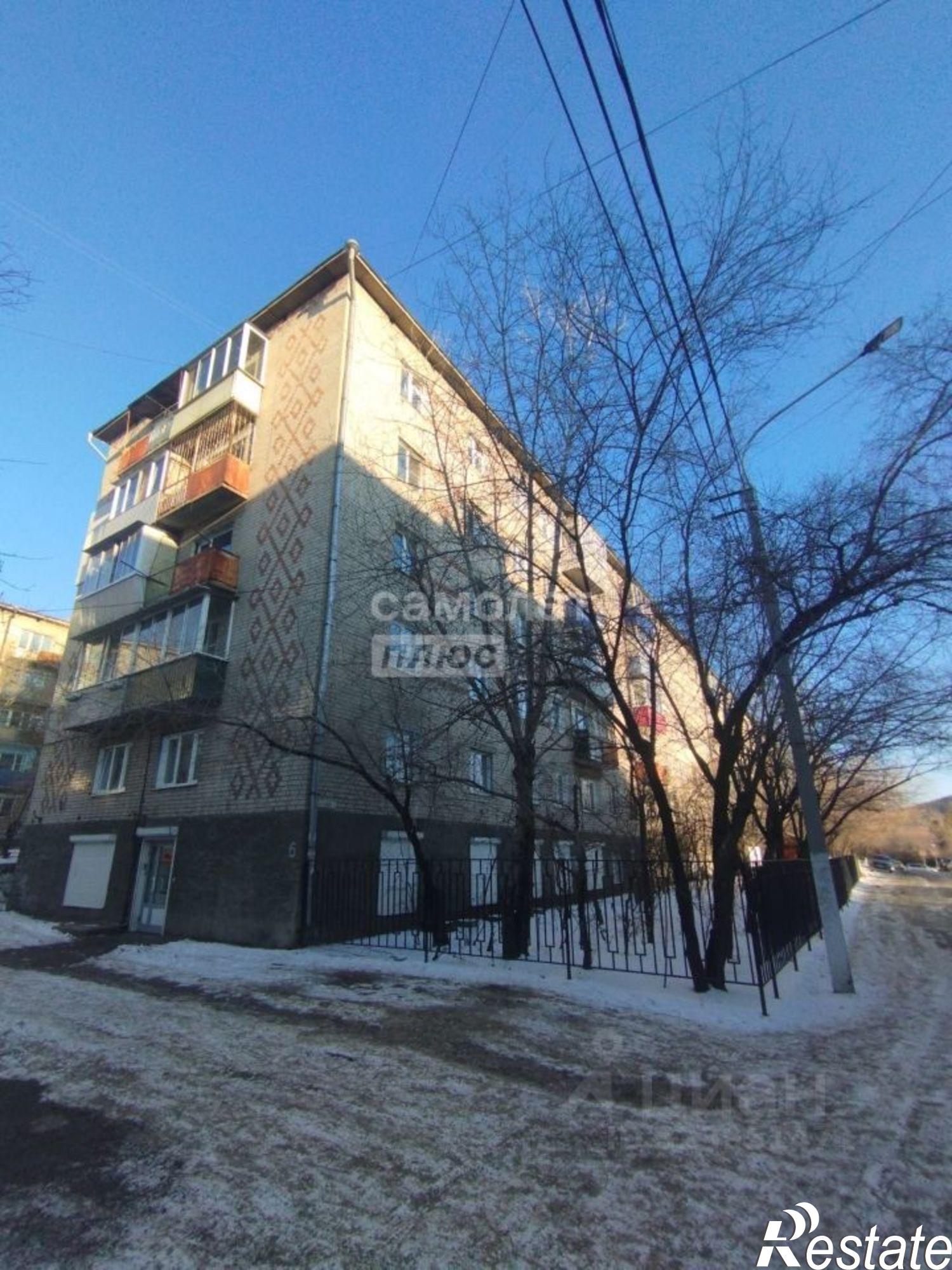 Купить квартиру за 6 500 000 рублей на ул Ингодинская, 6