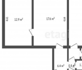 3-комн, 72кв м, этаж 4/4 ул Полины Осипенко, 38