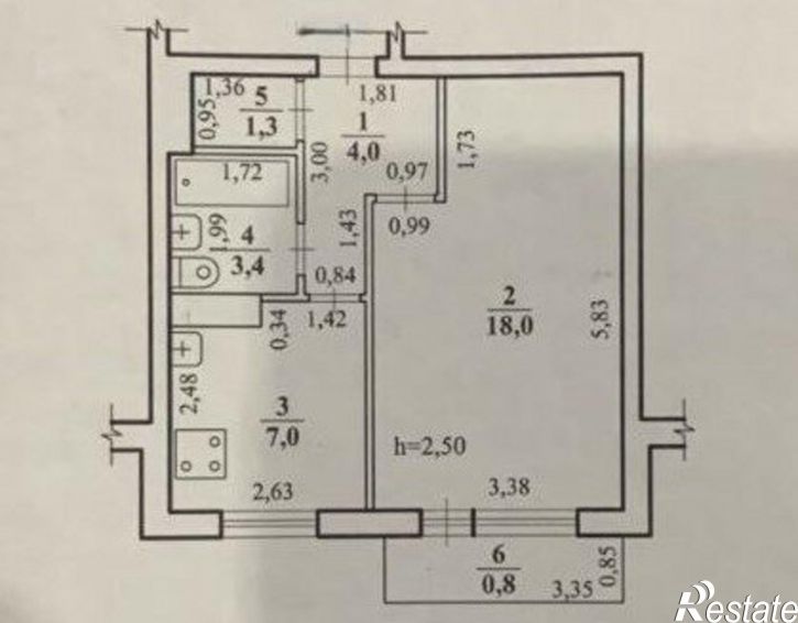 1-комн квартира ул Автогенная, 19,  д. 19