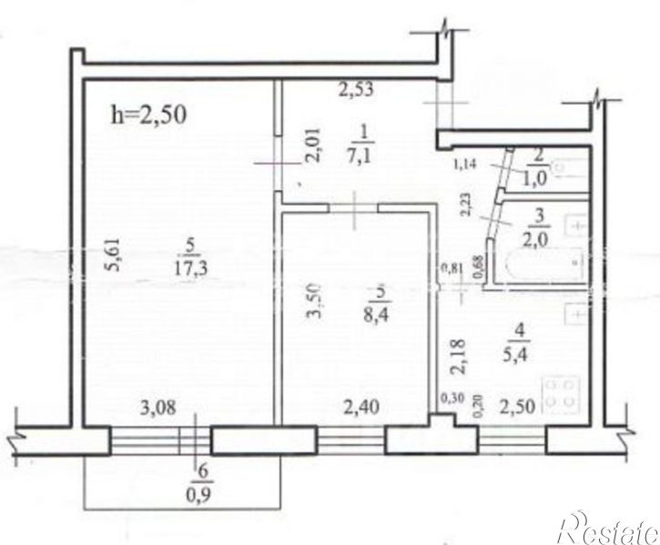 2-комн квартира Чита г., Центральный, Северный мкр.