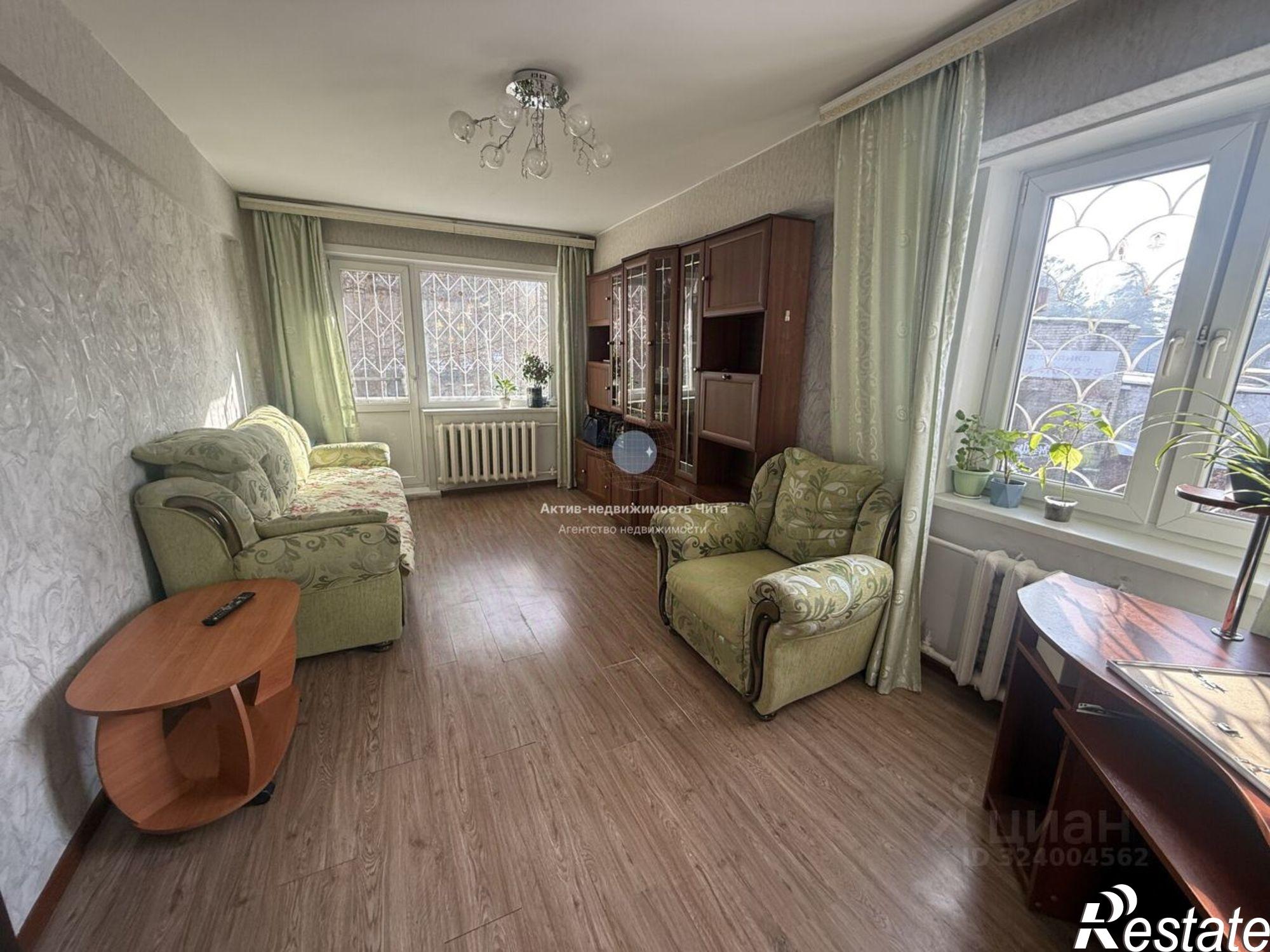 Купить квартиру за 6 100 000 рублей на Чита, микрорайон Северный