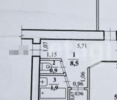 2-комн, 45кв м, этаж 2/5 ул Кочеткова, 4