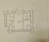 3-комн, 42кв м, этаж 3/5 ул Полины Осипенко, 4