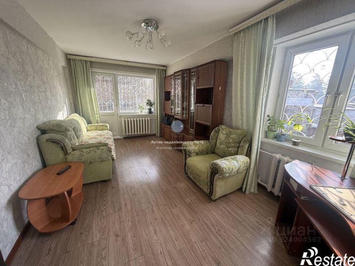 2-комн квартира Чита, микрорайон Северный