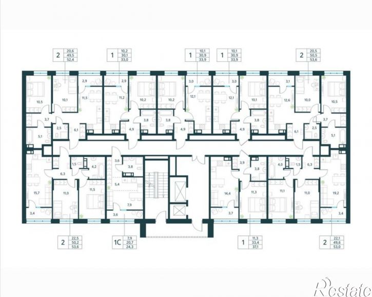 1-комн квартира в новом доме Чита, Магистральная улица