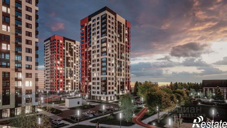 1-комн квартира в новом доме Чита, Магистральная улица