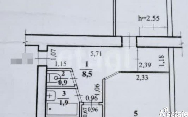 2-комн квартира ул Кочеткова, 4,  д. 4