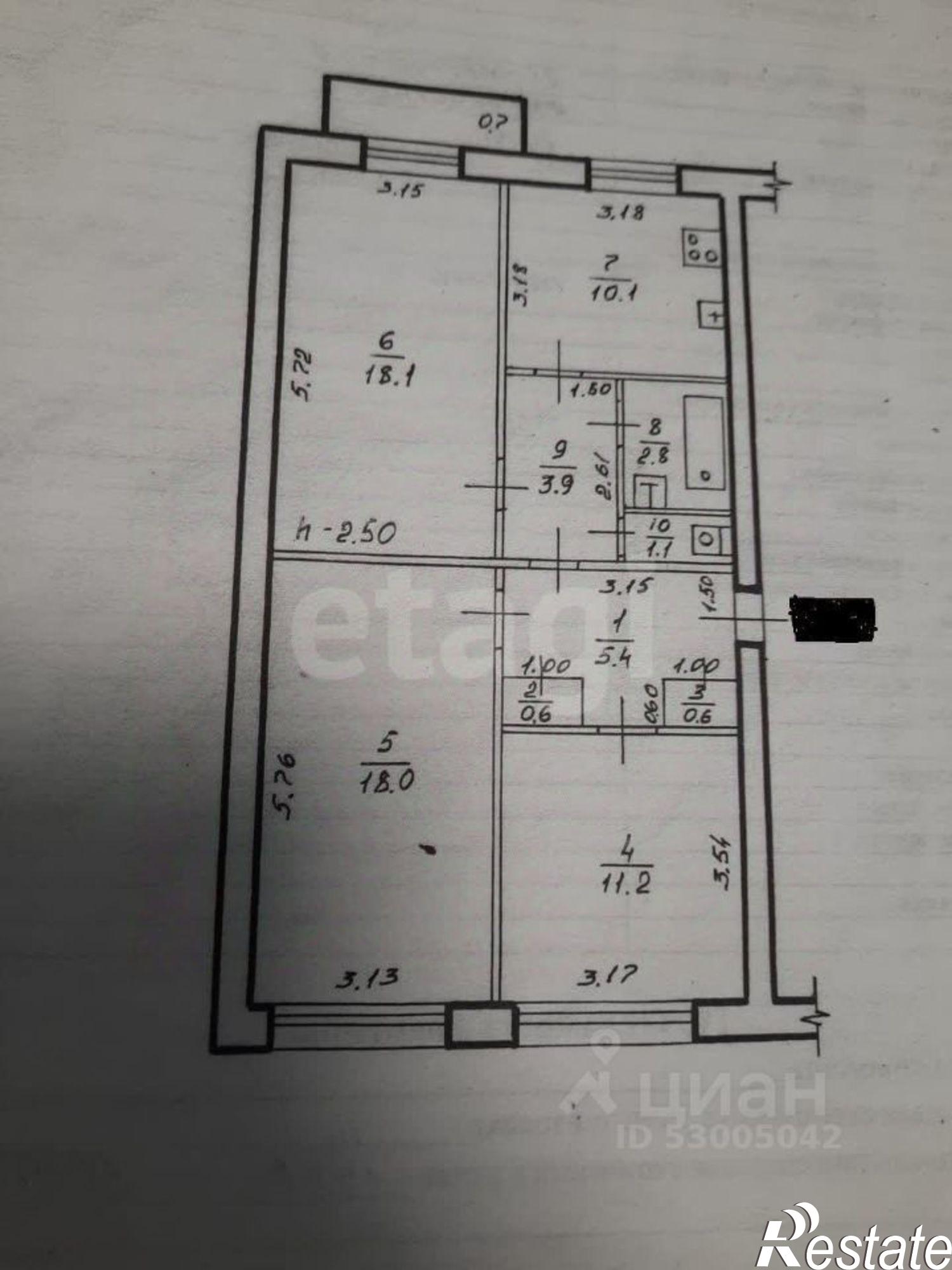 Купить квартиру за 7 000 000 рублей на городской округ Чита, Чита