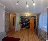 1-комн, 32кв м, этаж -2/2 улица Юности, 8