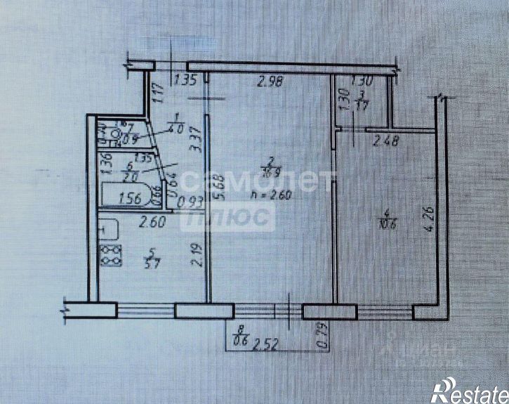 2-комн квартира Агинский тракт, 52,  д. 52