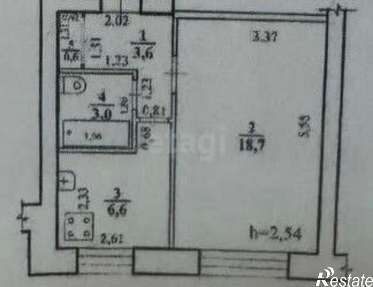 1-комн квартира ул Боровая, 5,  д. 5
