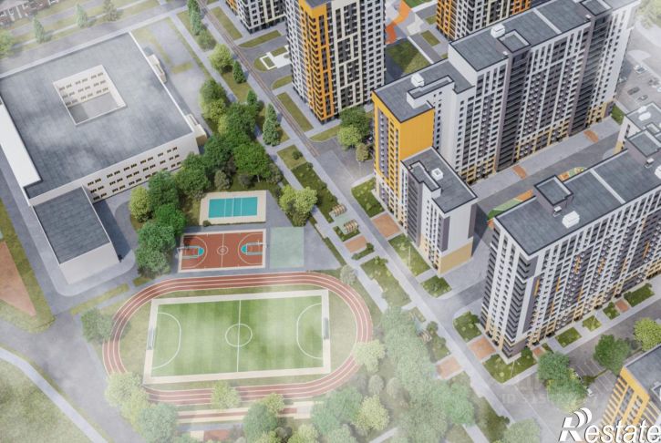 1-комн квартира в новом доме Чита, Магистральная улица