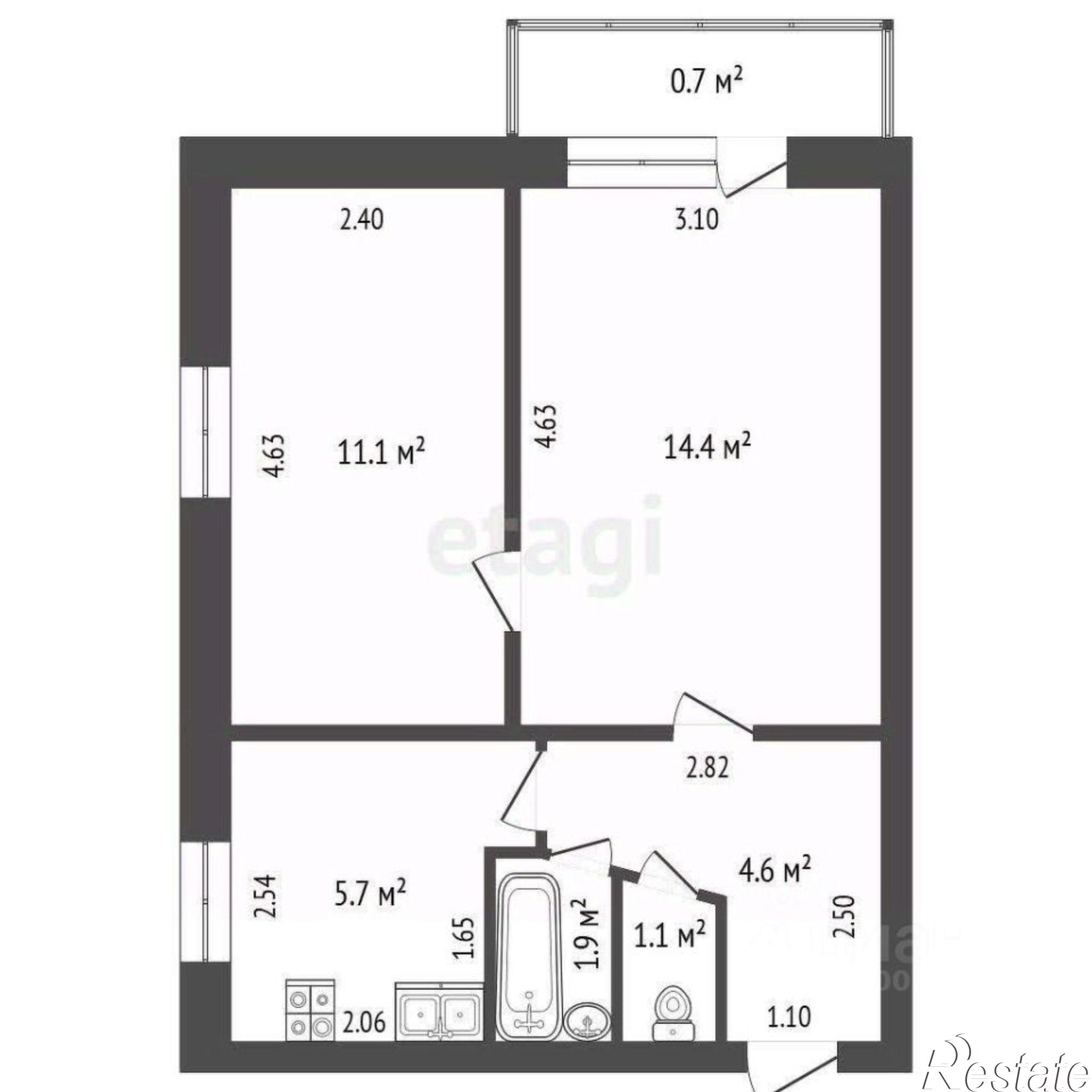 Купить квартиру за 8 500 000 рублей на ул Балябина, 37