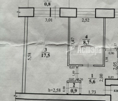 2-комн, 41кв м, этаж 5/5 ул Петровская, 24