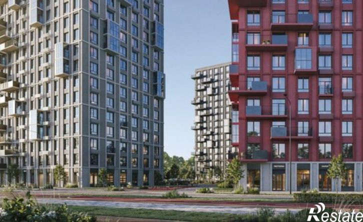 2-комн квартира в новом доме Чита, Железобетонная улица, 1/4