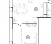1-комн, 29 кв м, этаж 3/15 4-й Амурский переулок, 10