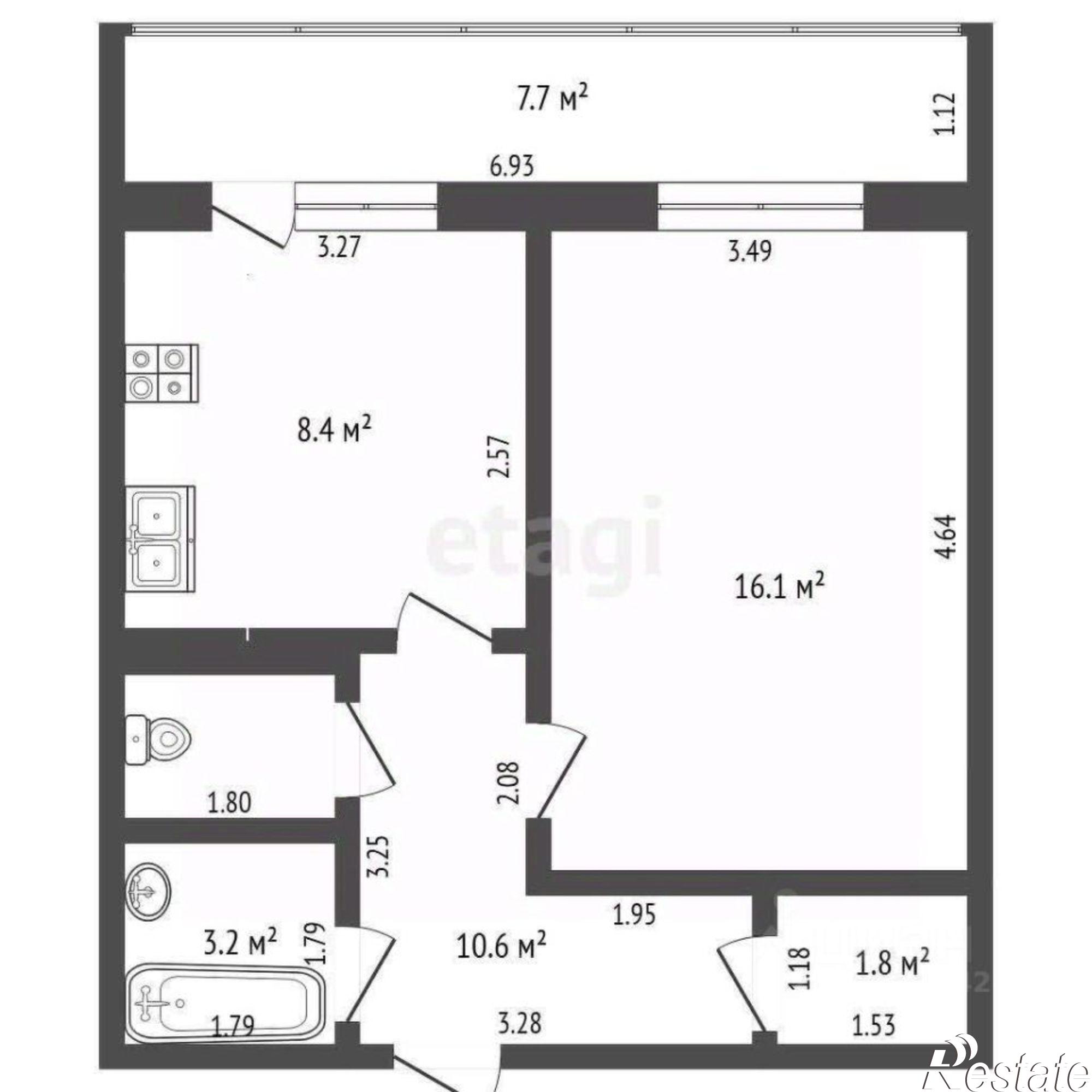 Купить квартиру за 7 500 000 рублей на городской округ Чита, Чита