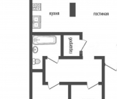 3-комн, 130кв м, этаж 3/4 ул Бутина, 74