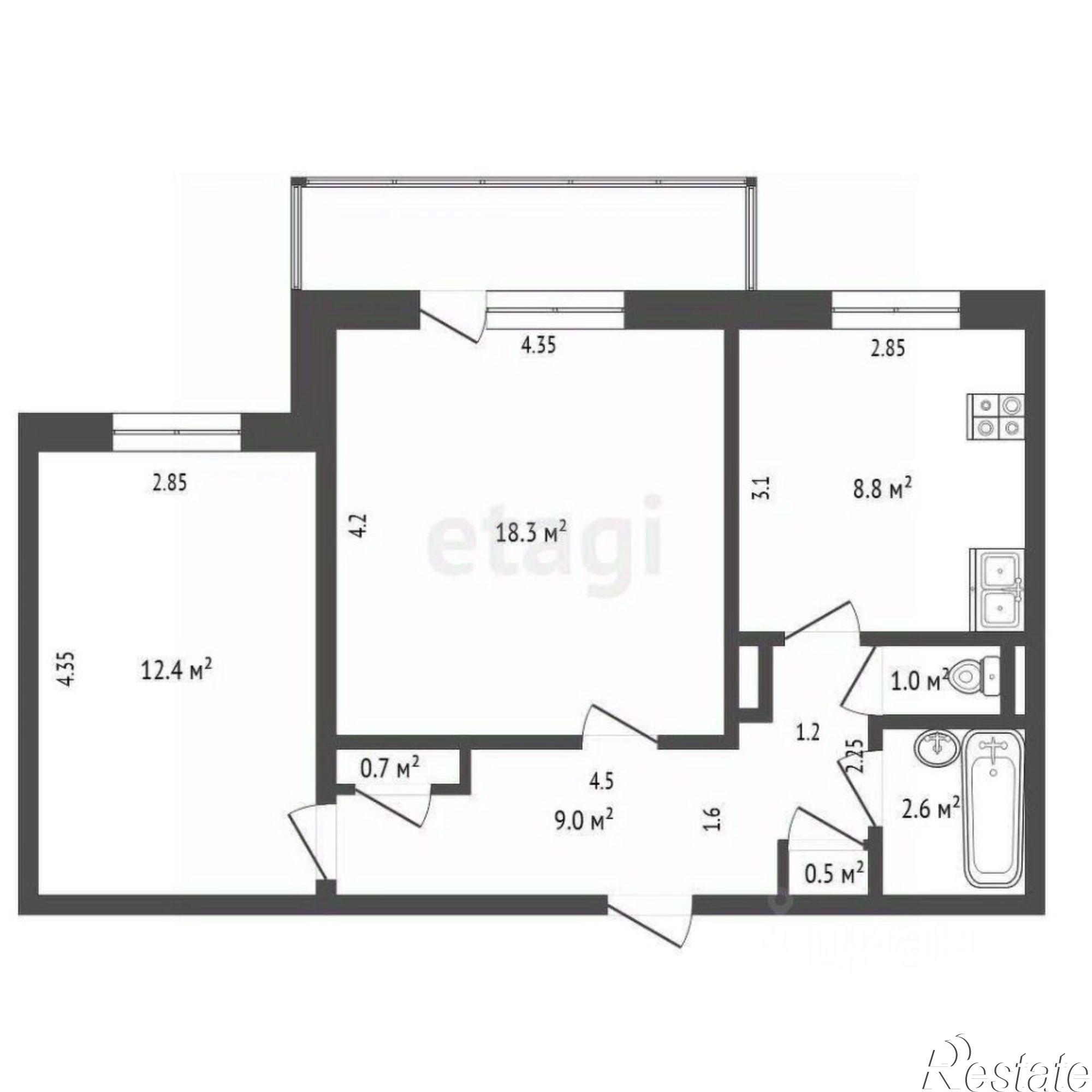 Купить квартиру за 8 700 000 рублей на ул Угданская, 59