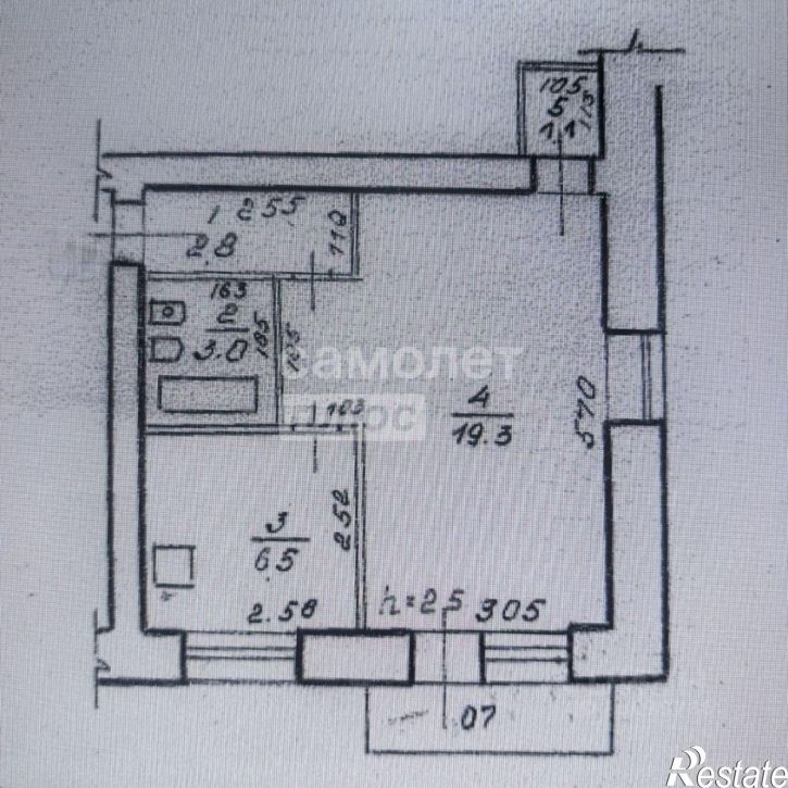 1-комн квартира ул Бутина, 82,  д. 82