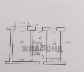 2-комн, 44.1кв м, этаж 4/5 Дзержинского улица, д.10