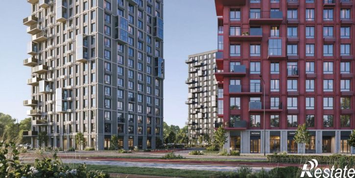 2-комн квартира в новом доме Чита, Железобетонная улица, 1/2