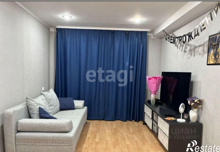 1-комн квартира ул Юности, 25,  д. 25