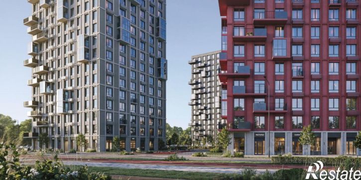 3-комн квартира в новом доме Чита, ЖК Рябиновая Роща, 2/4