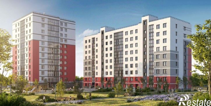 1-комн квартира в новом доме Чита, микрорайон Романовский